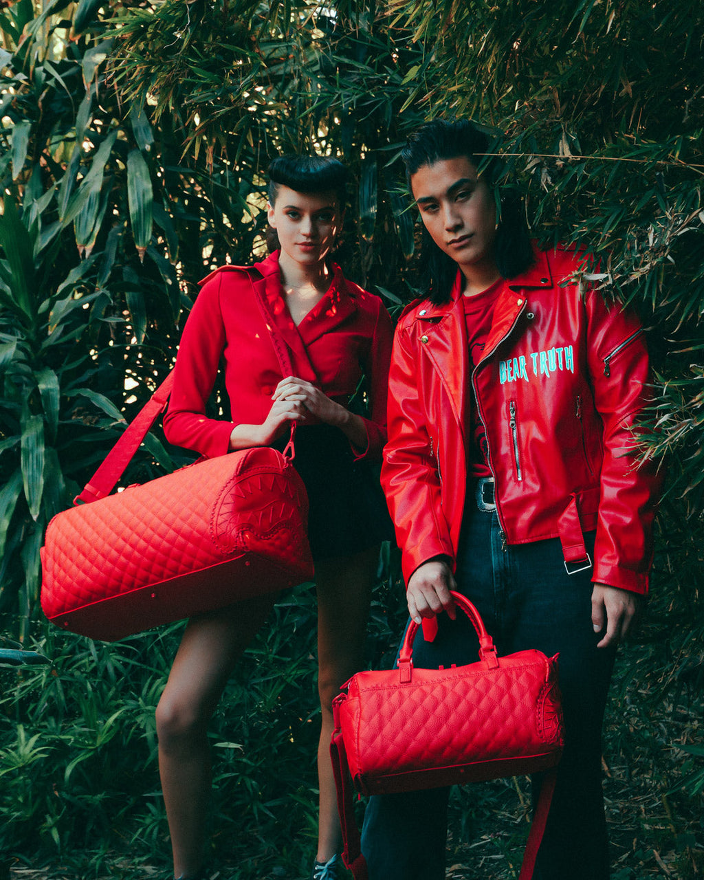 Red Riviera Mini Duffle - Image 10