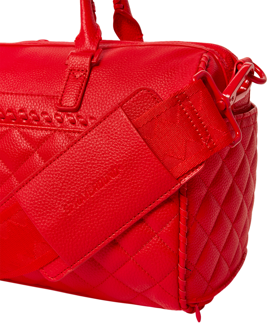 Red Riviera Mini Duffle - Image 11