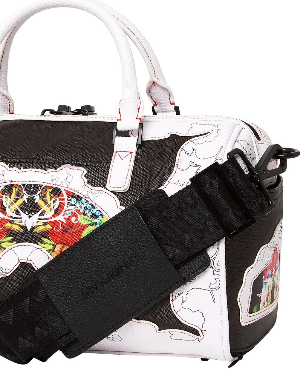 The Floral Cut Mini Duffle - Image 8