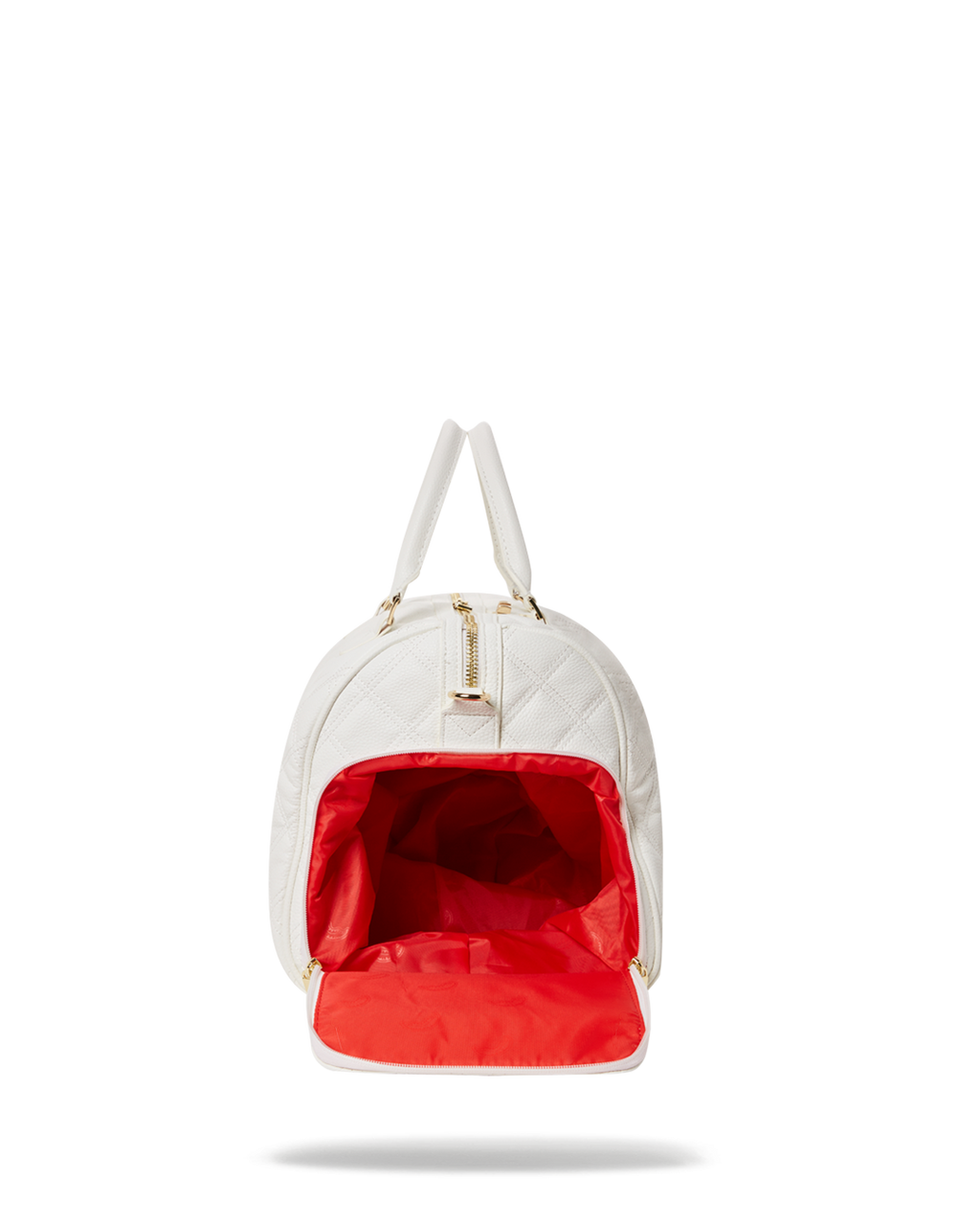 Riviera Le Blanc Gold Chain Shark Duffle - Image 9