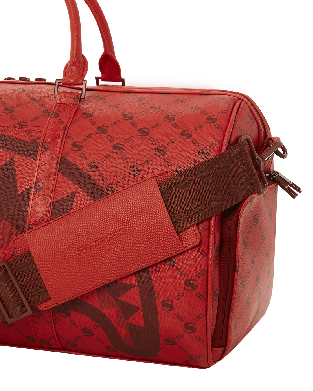Money Pattern Brick Duffle - Image 9