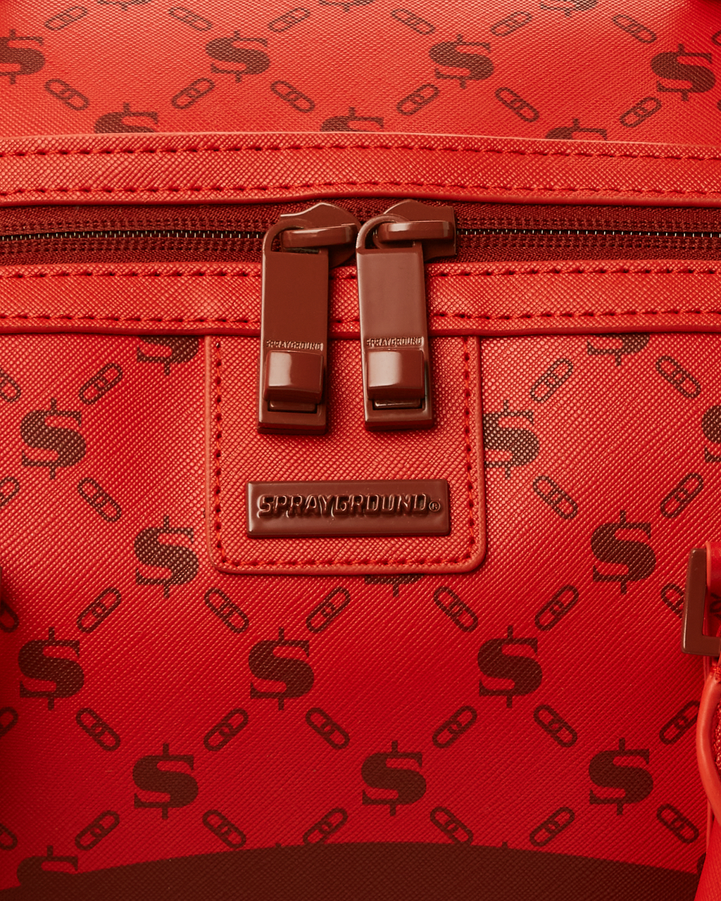 Money Pattern Brick Duffle - Image 11