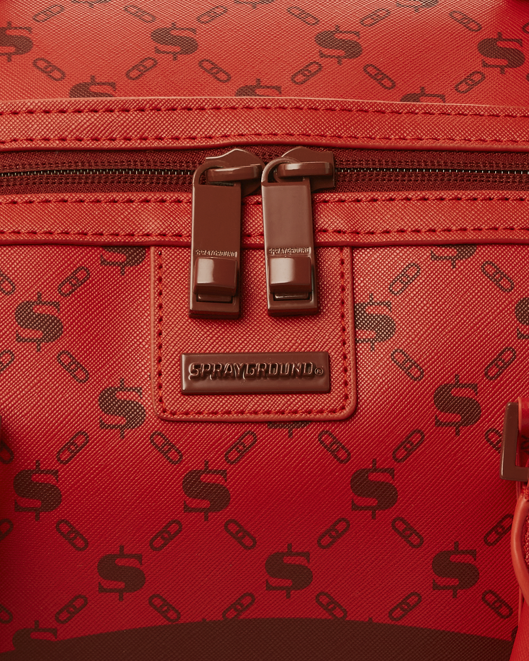 Money Pattern Brick Duffle - Image 11