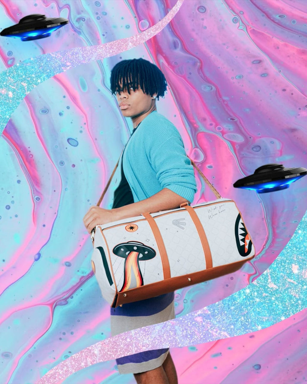 Ufo Extra Extra Terrestrial Duffle - Image 2