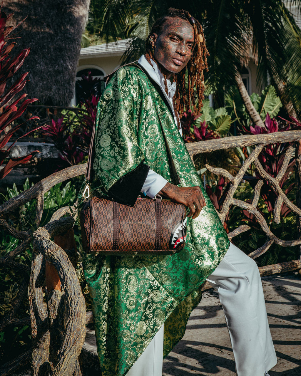 Cashin Checks Mini Duffle - Image 4