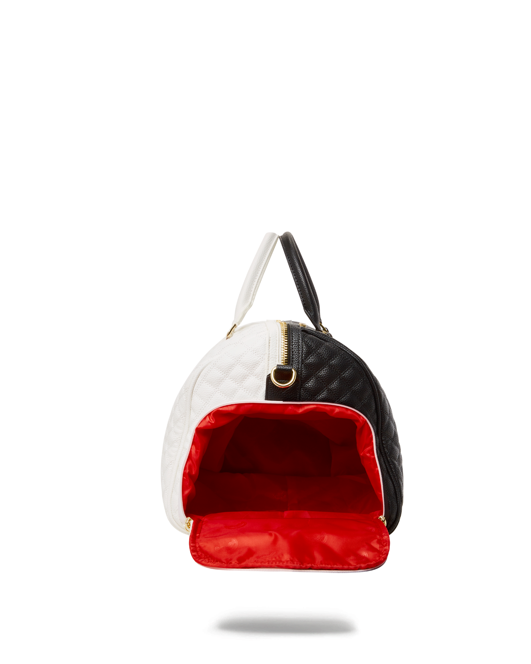 Leveled Up Split Quilt Shark Duffle - Image 11