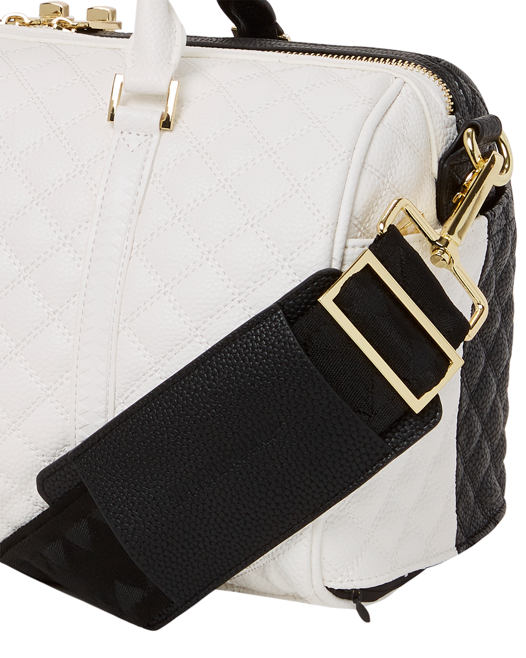 Leveled Up Split Quilt Shark Mini Duffle - Image 11