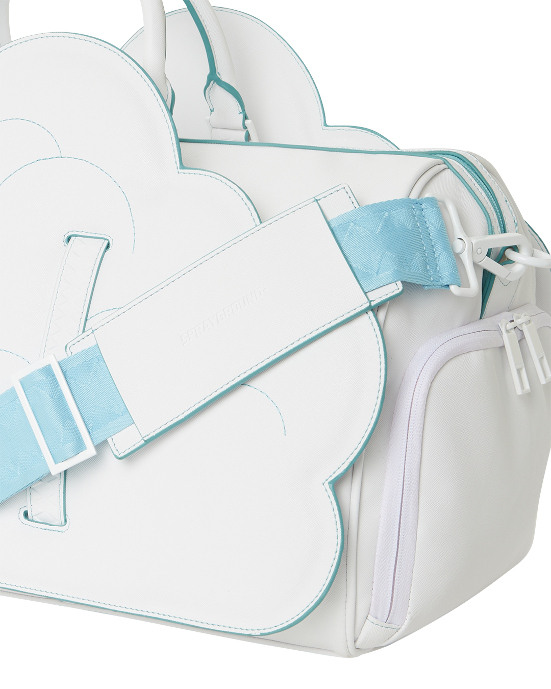 Cloudy with a Chance of Shark Duffle - Image 10