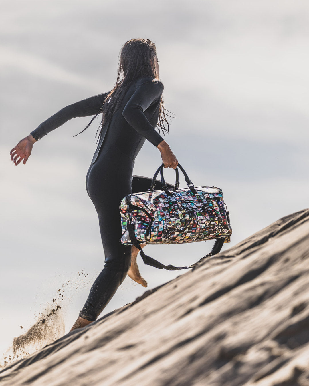 Exit Art Collab Duffle - Image 2