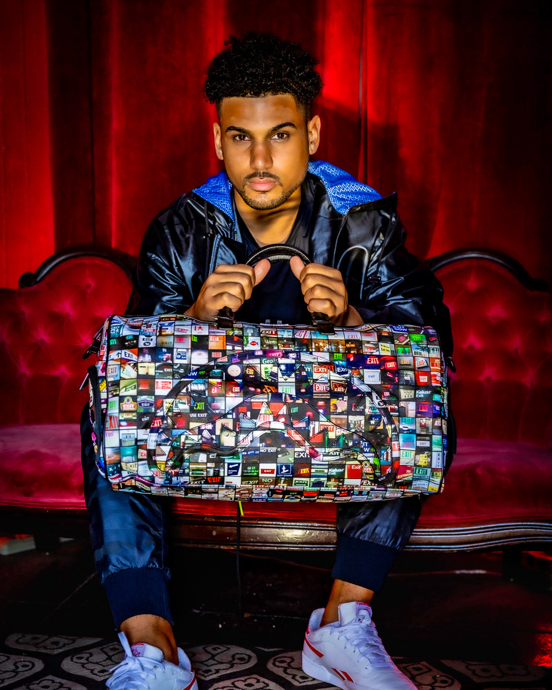 Exit Art Collab Duffle - Image 10