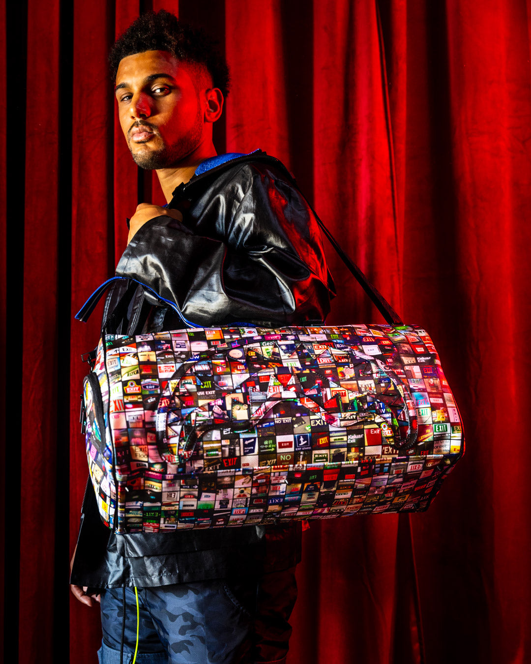 Exit Art Collab Duffle - Image 12
