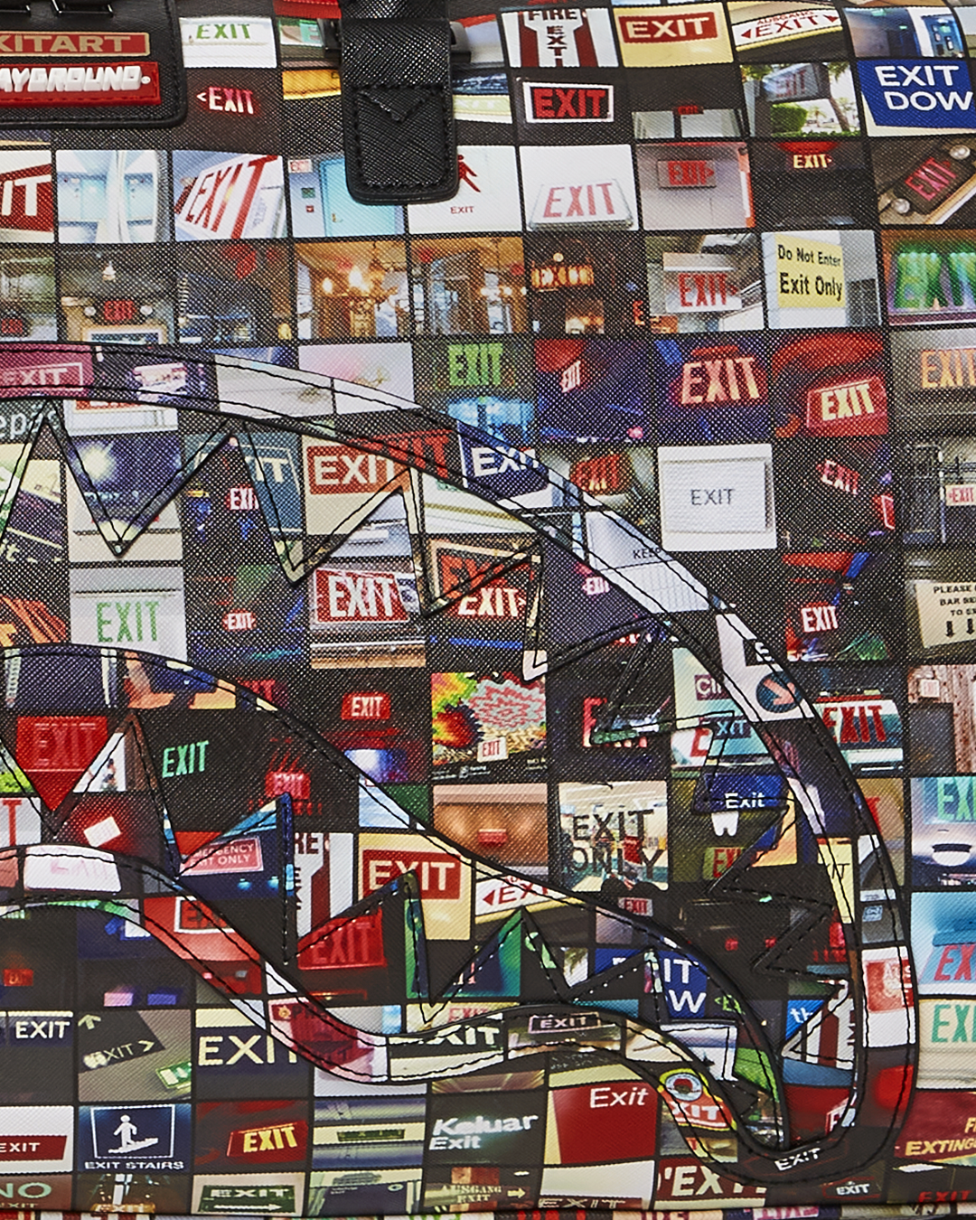 Exit Art Collab Duffle - Image 17
