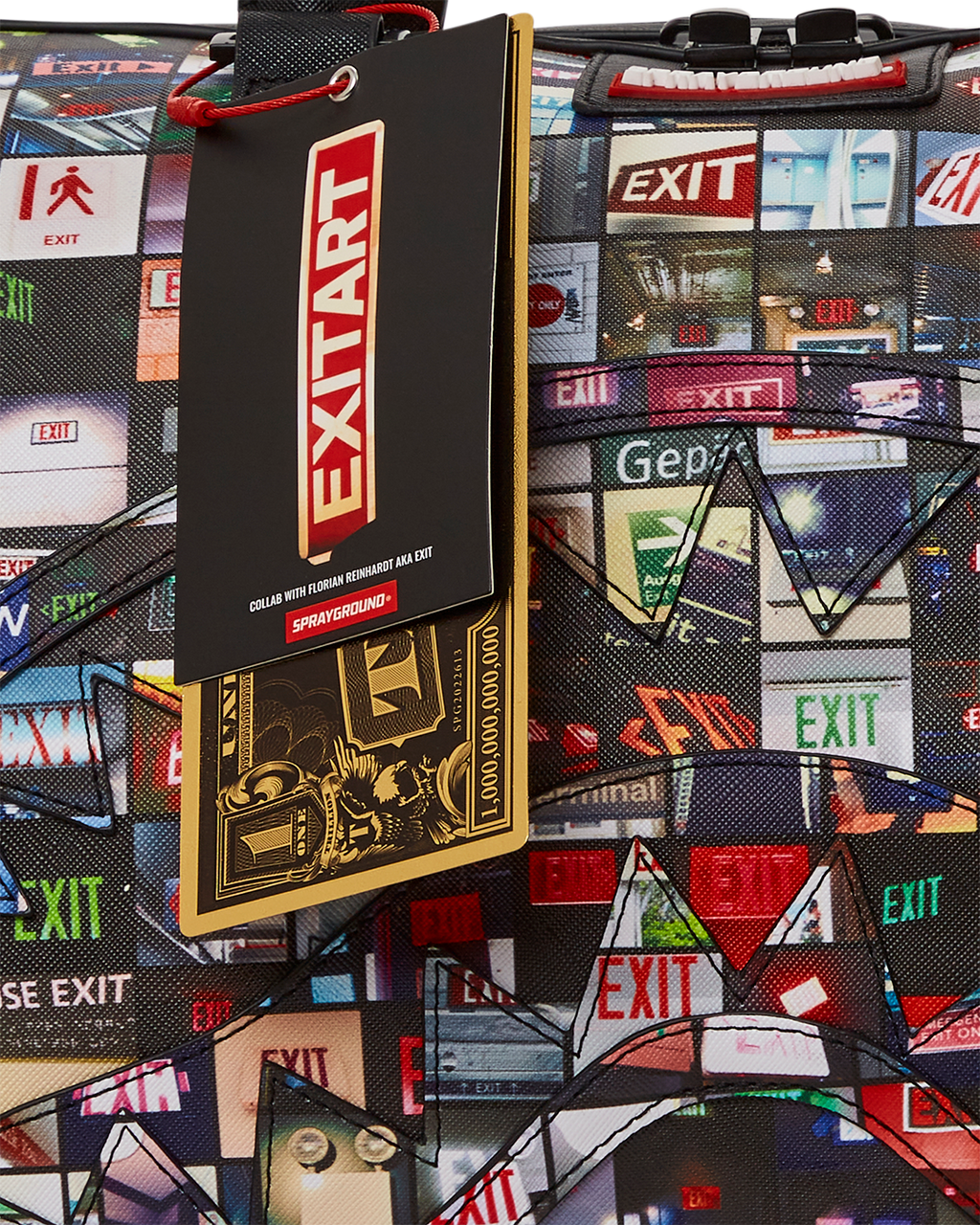 Exit Art Collab Duffle - Image 18