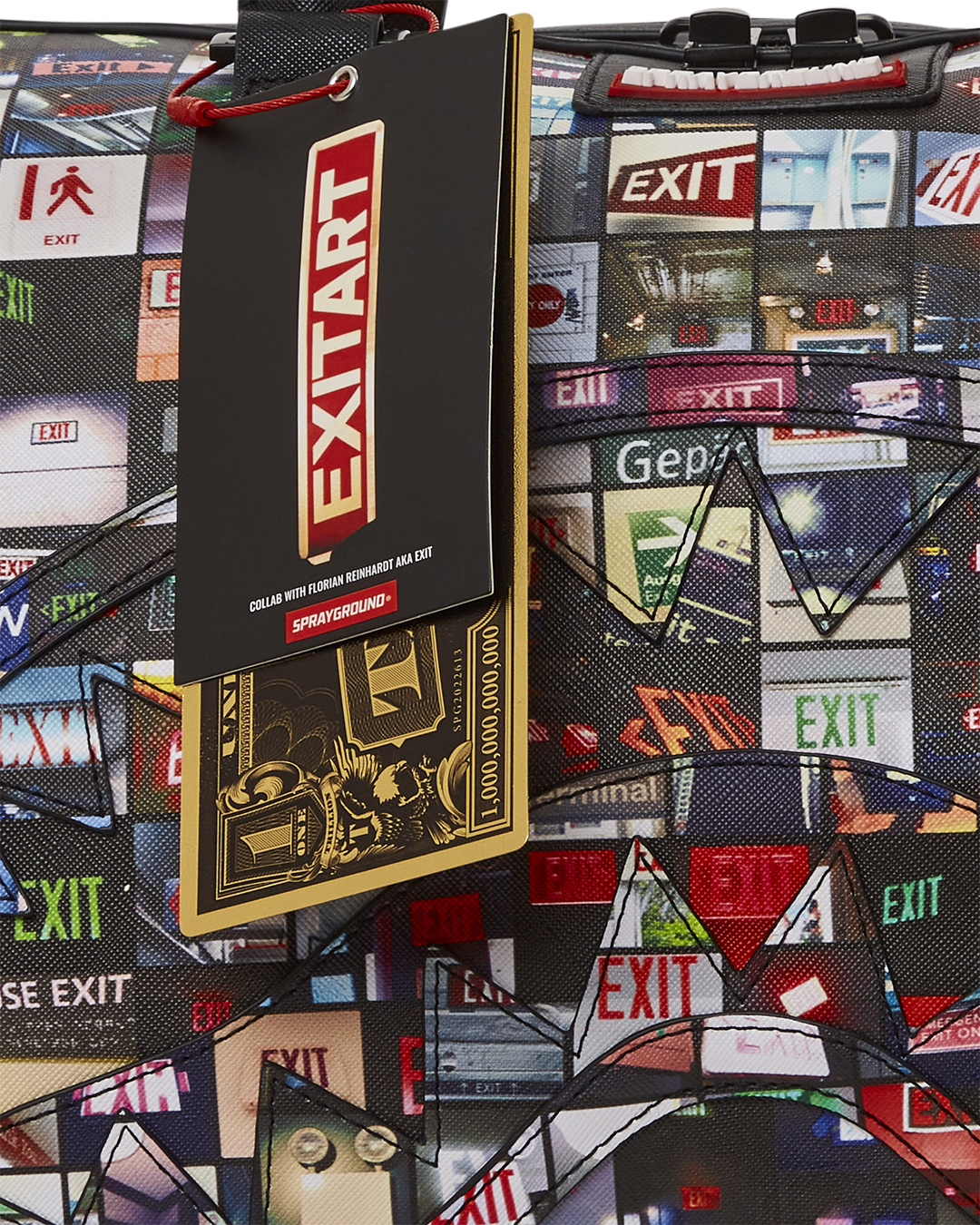 Exit Art Collab Duffle - Image 18