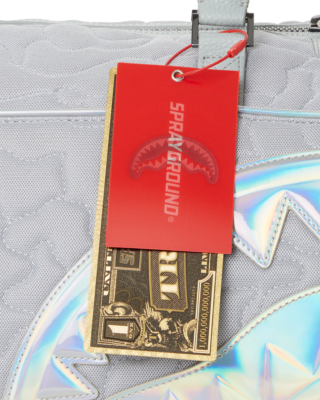 Mirashaku Iridescent Quilt Duffle - Image 16