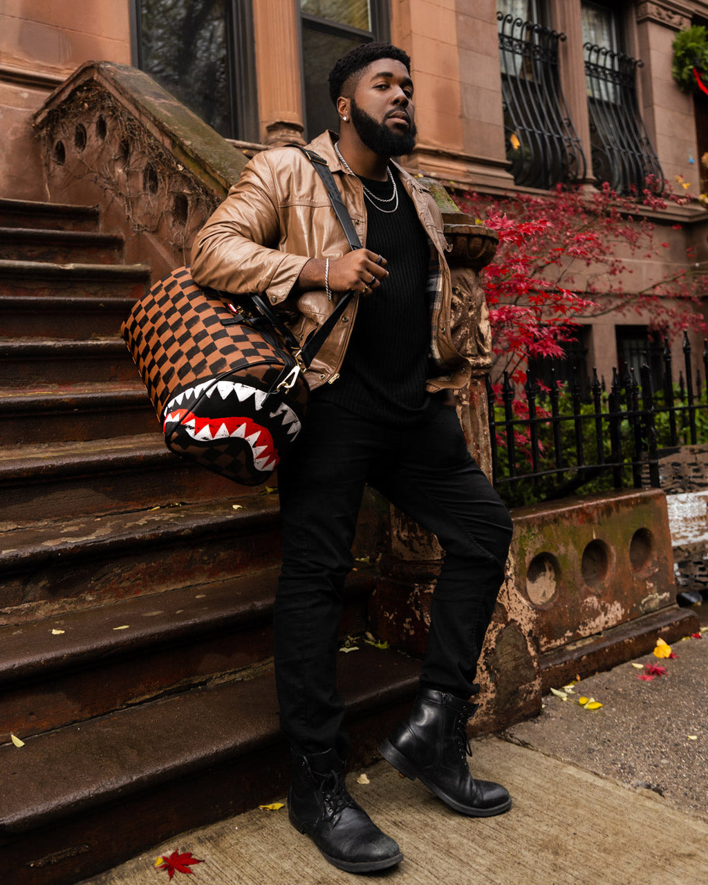 Sharks in Paris Vanquish Duffle - Image 4