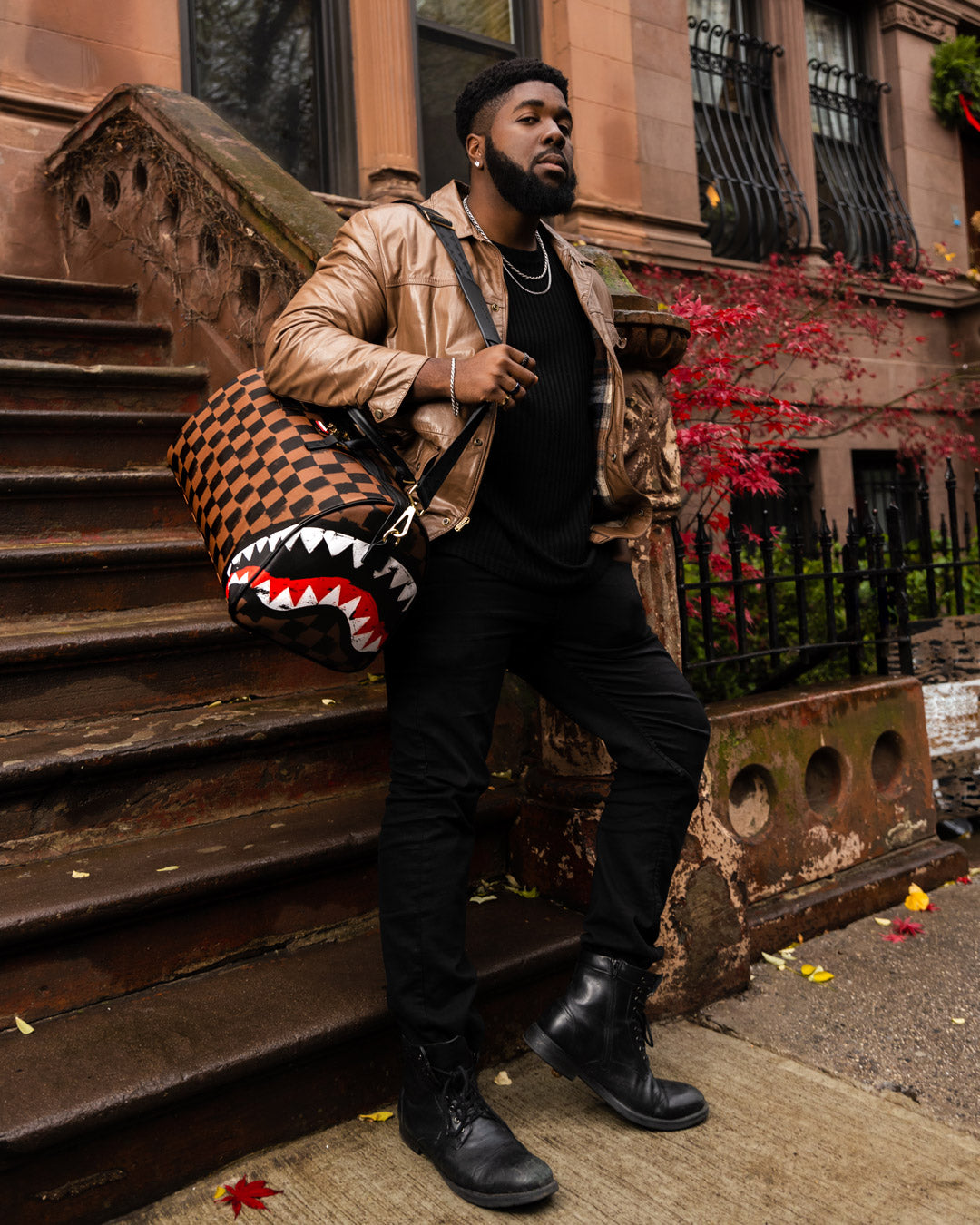 Sharks in Paris Vanquish Duffle - Image 4
