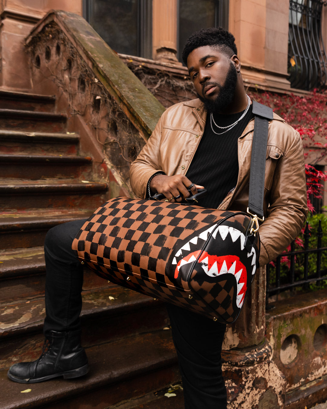 Sharks in Paris Vanquish Duffle - Image 8