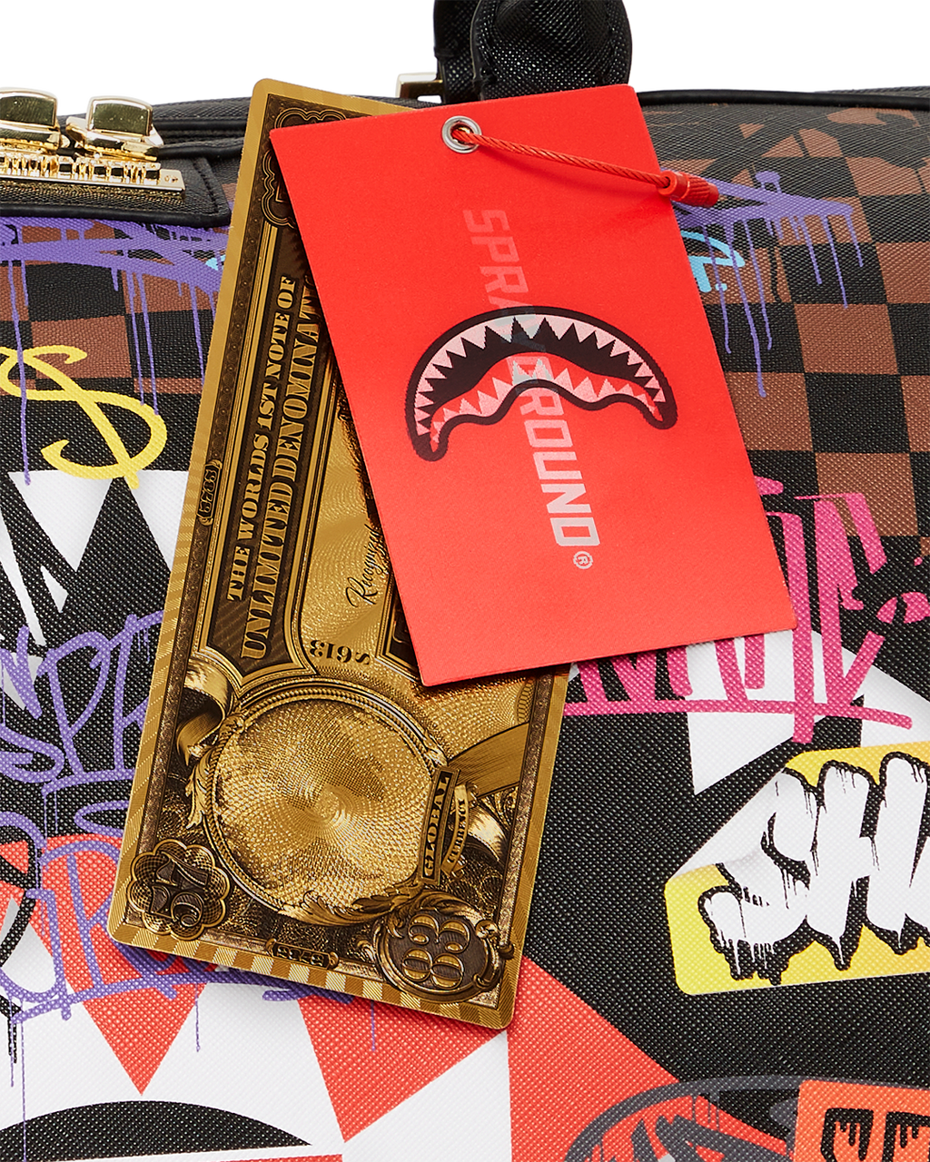 Sharks in Paris the Rizz Duffle - Image 14