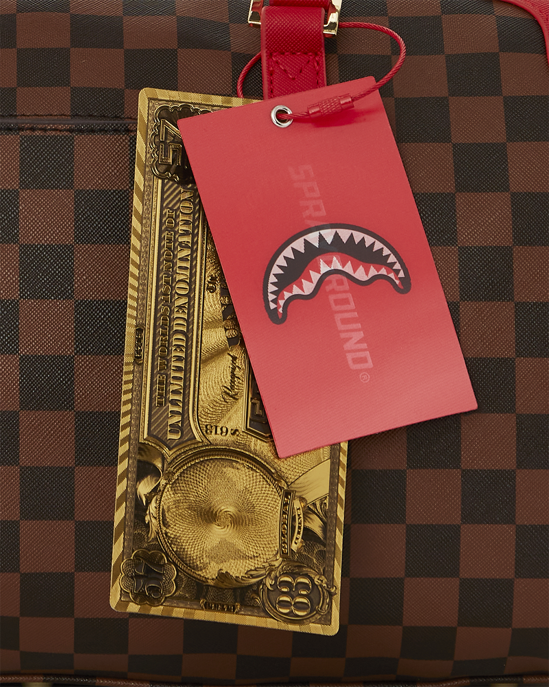 All or Nothing Sharks in Paris Mini Duffle - Image 15