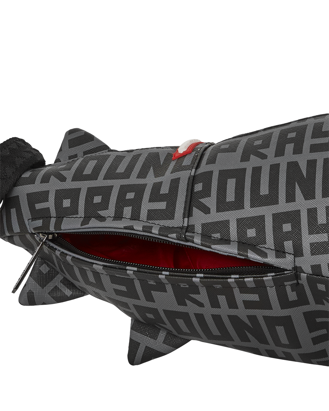 Sharkfinity Stealth Pilot Shark Shape Duffle - Image 11