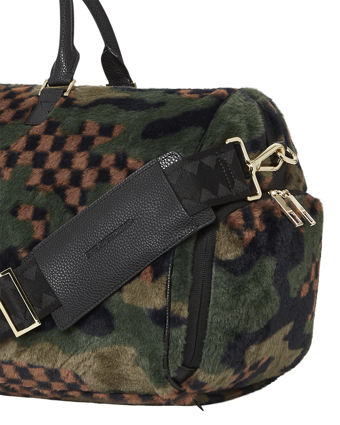 Big Sky Fur Shark Duffle - Image 9
