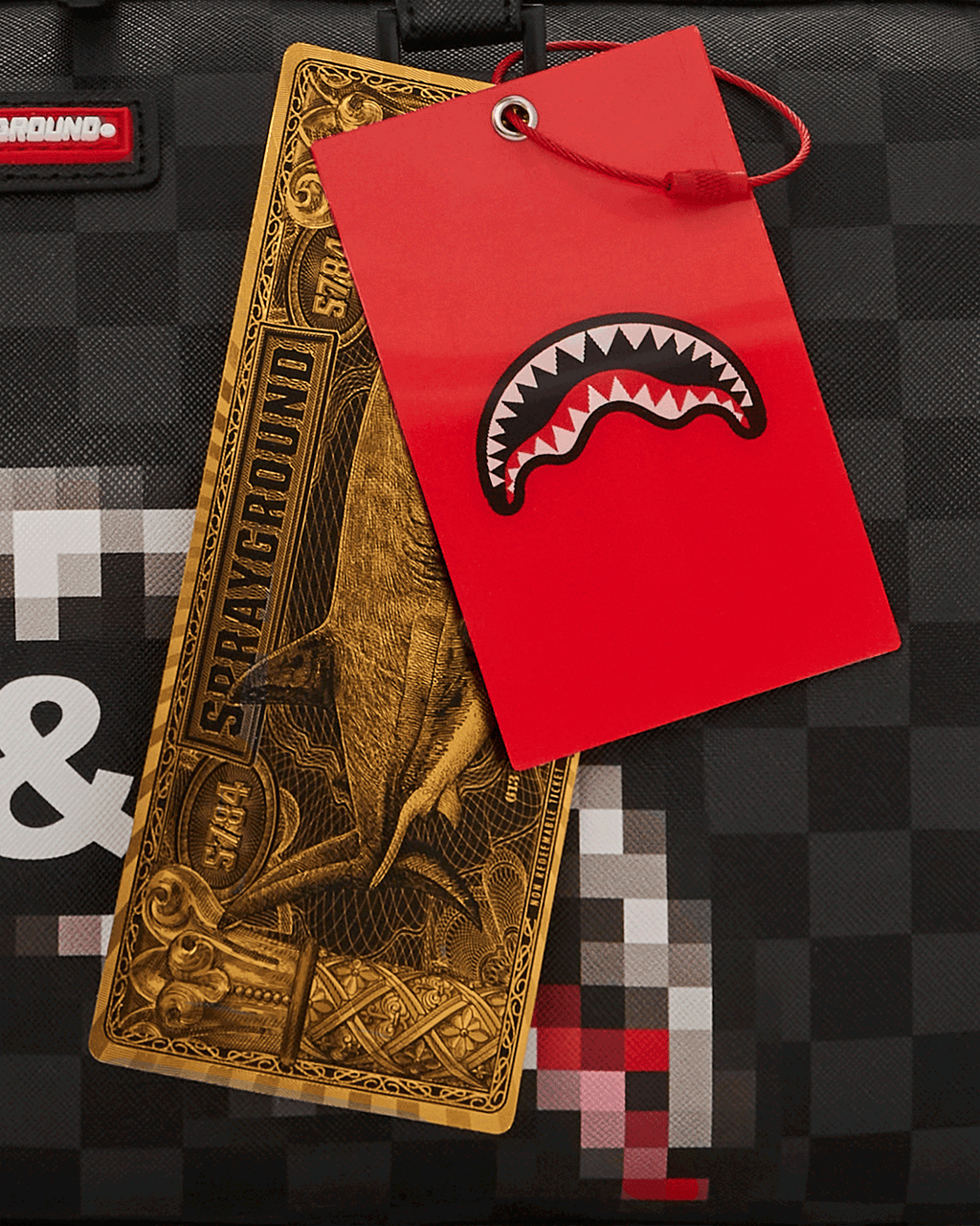 'What the Beep' Shark Mini Duffle - Image 16