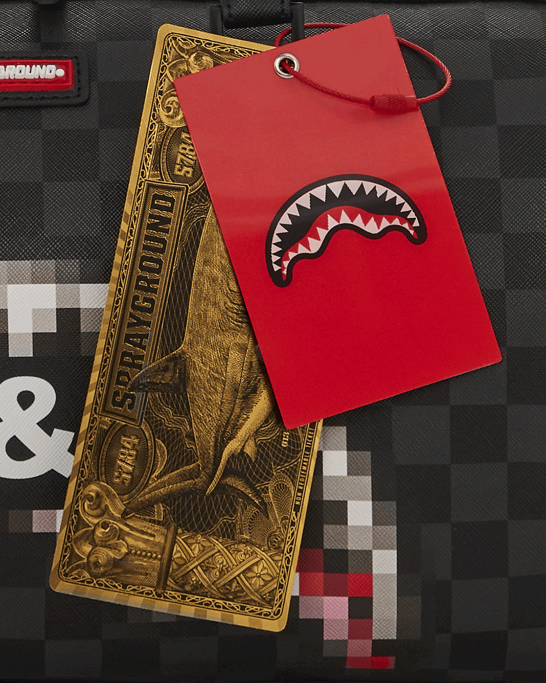 'What the Beep' Shark Mini Duffle - Image 16