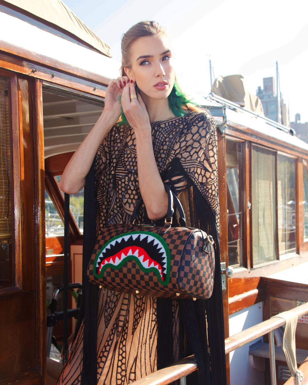 Romeo Air Italia Shark Mini Duffle - Image 2