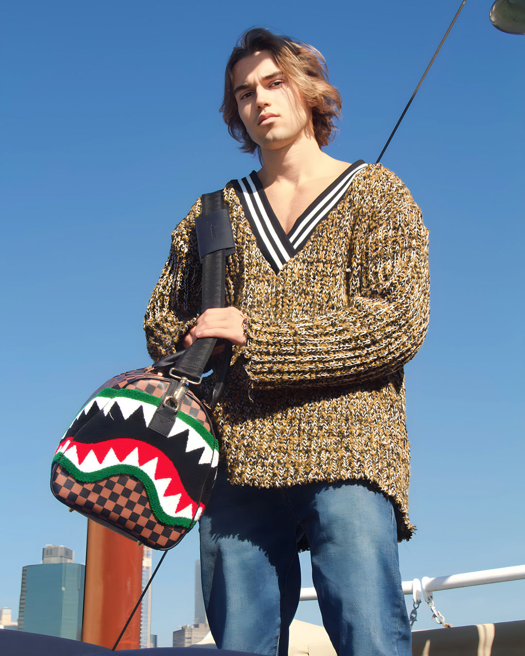 Romeo Air Italia Shark Duffle - Image 6
