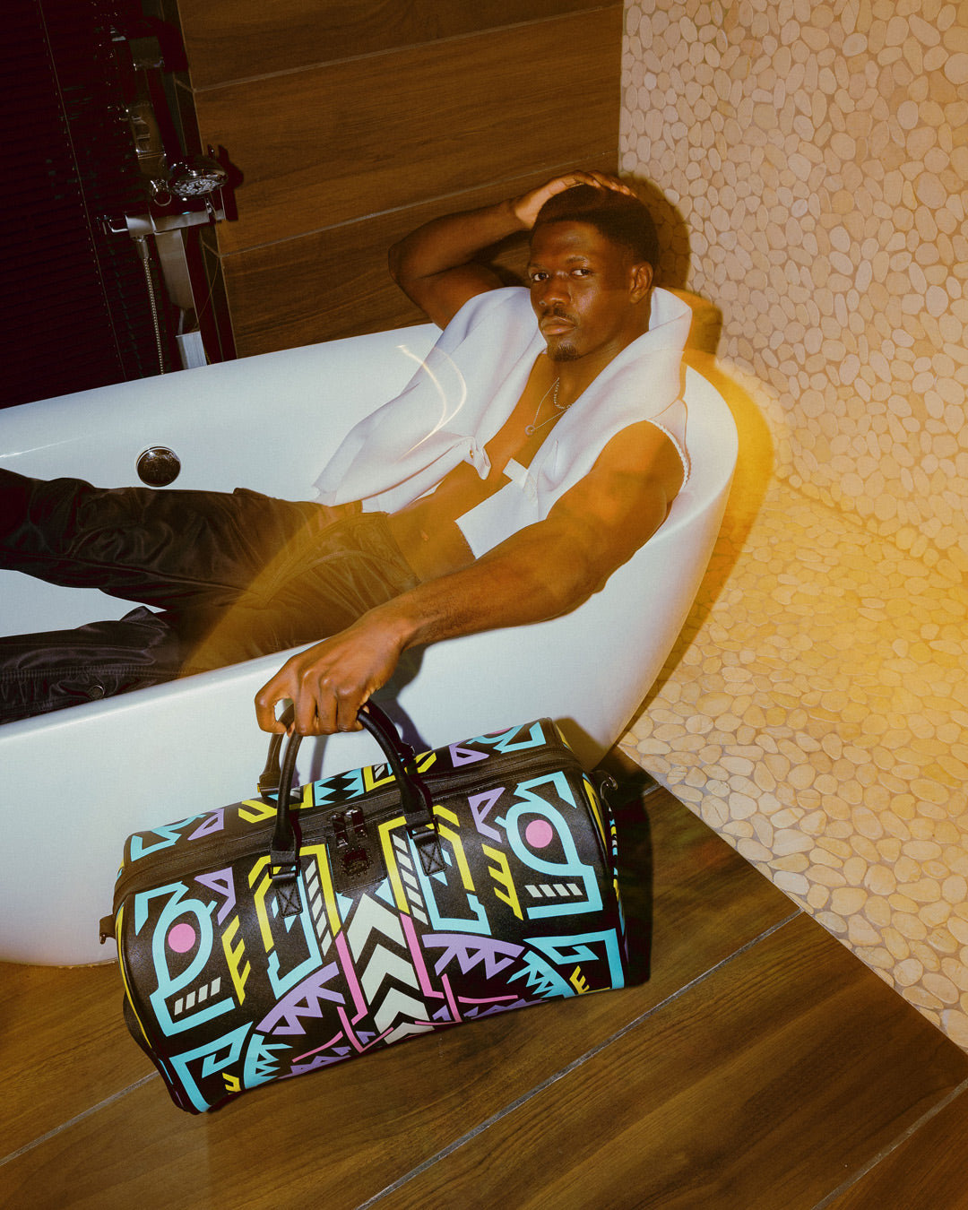 A.i. Path to the Future III Duffle - Sandflower Collab (Glow in the Dark) - Image 22