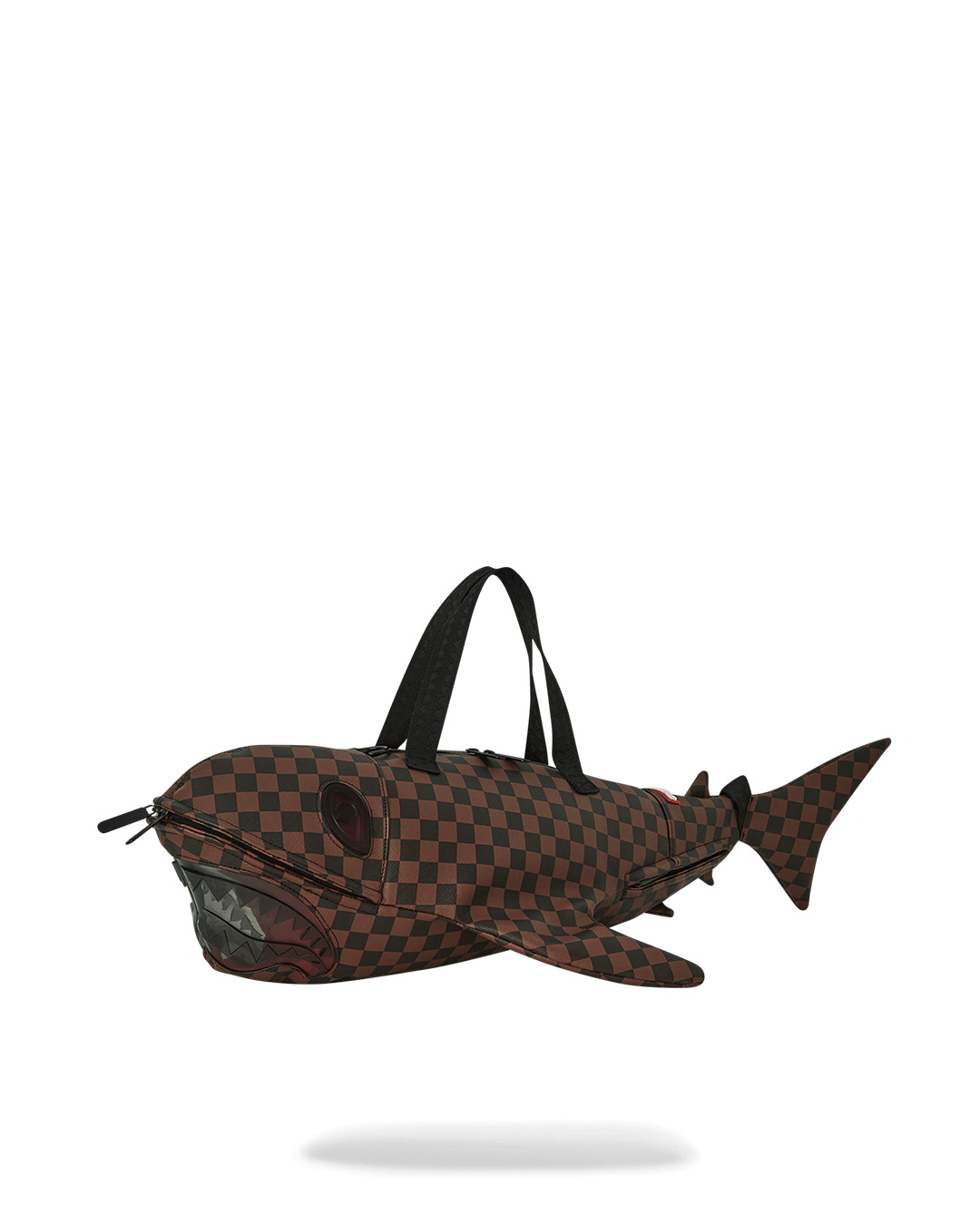 Sharks in Paris Clear for Takeoff Shark Medium Duffle - Image 5