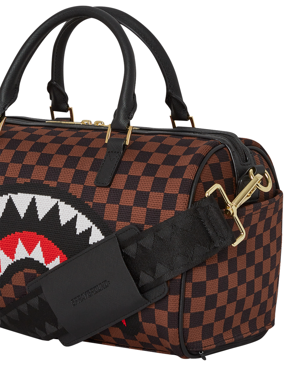 Kyotoknit Sharks in Paris Mini Duffle - Image 9