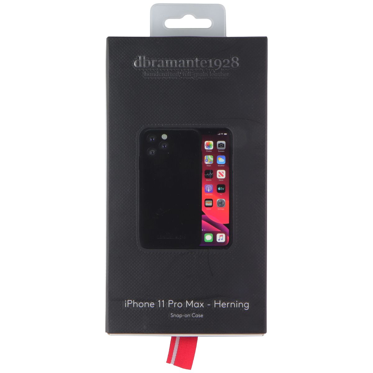 dbramante1928 Herning Snap-On Case for Apple iPhone 11 Pro Max - Black - New