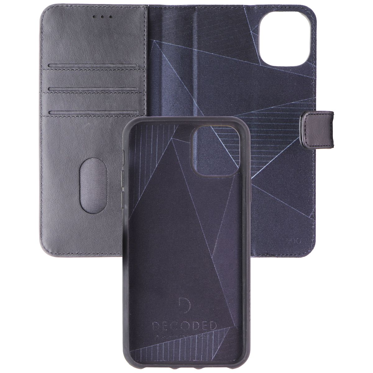 Decoded Detachable Wallet Case for Apple iPhone 11 Pro Max - Black - New - Image 4