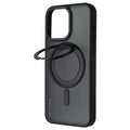 Decoded 360 Loop Stand Back Case for MagSafe for Apple iPhone 15 Pro Max - Black - New