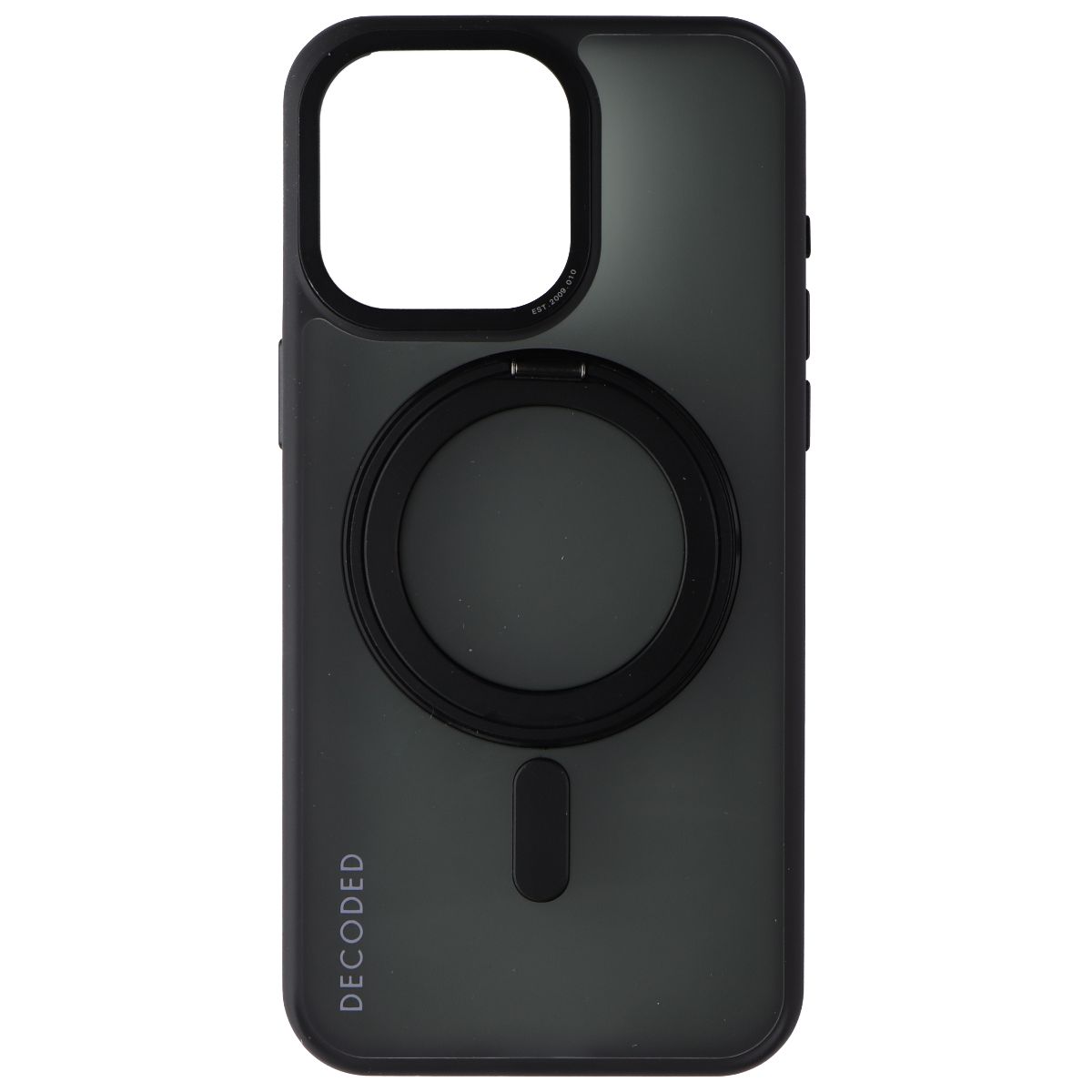 Decoded 360 Loop Stand Back Case for MagSafe for Apple iPhone 15 Pro Max - Black - New - Image 2