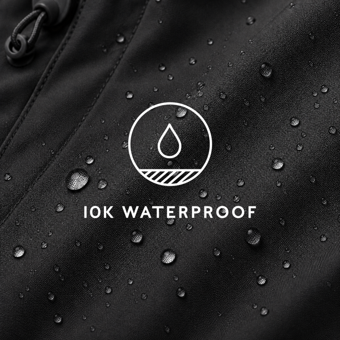 Dalton Womens Longline Waterproof Insulated Coat - Black - Image 8