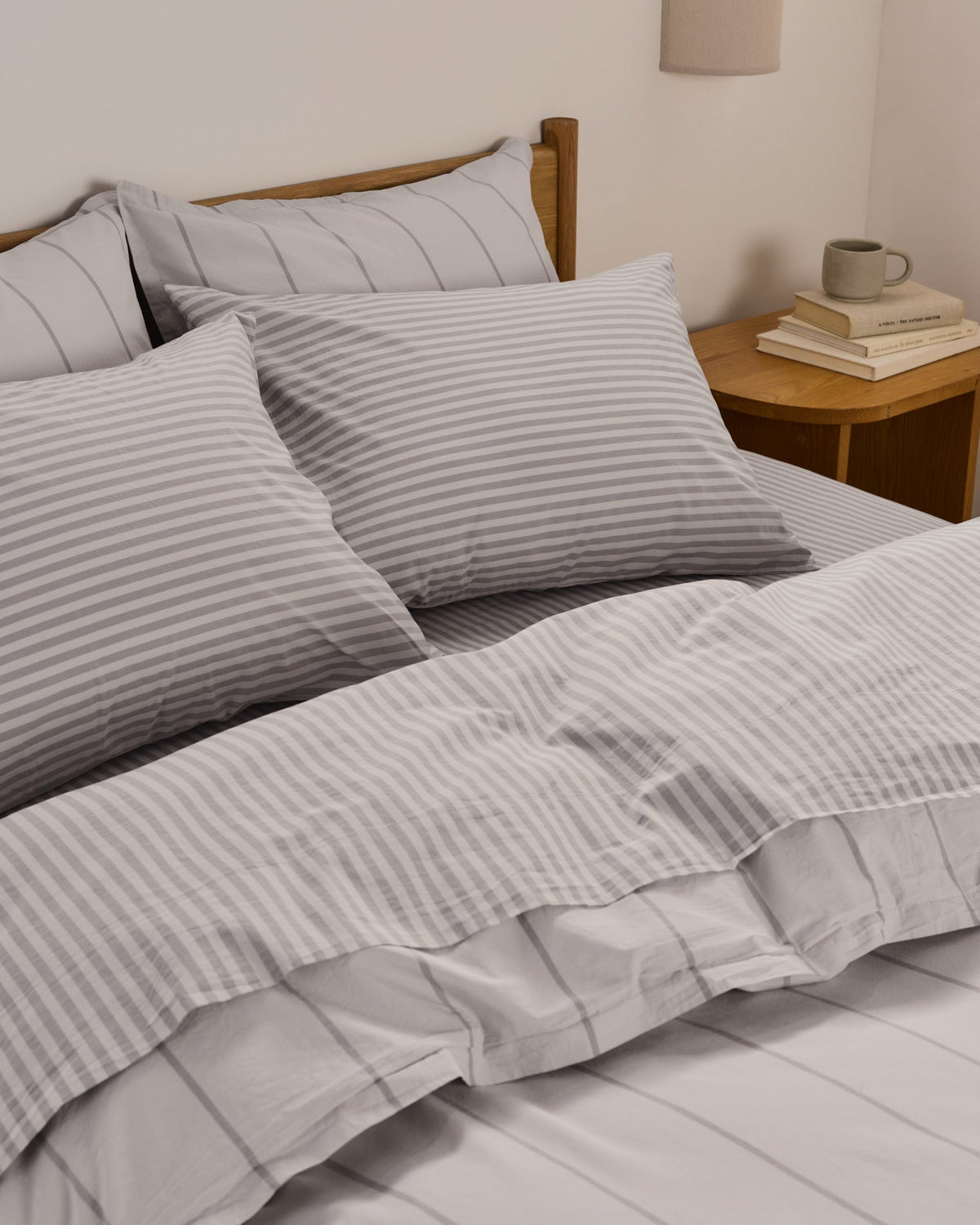 Percale Venice Set - Pebble Stripe F/Q - Image 4