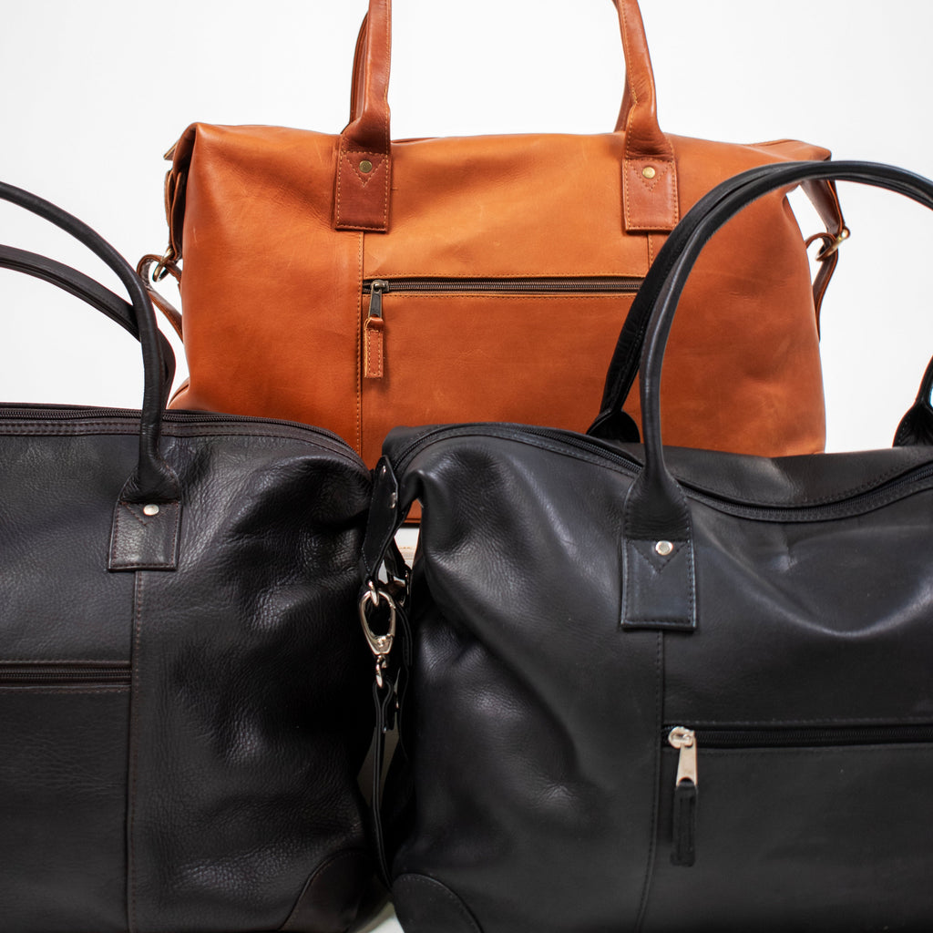 Denver Leather Duffel Bag - Image 9