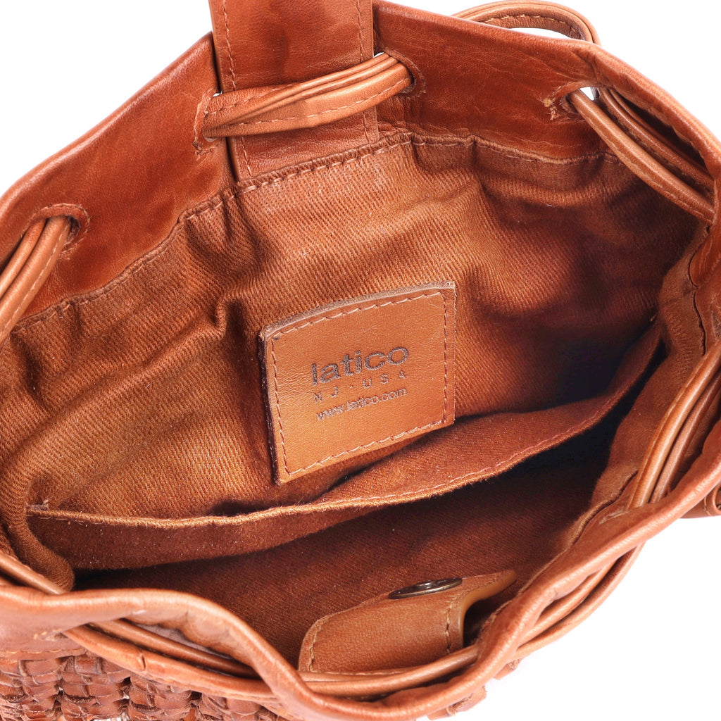 Dune Leather Crossbody Bag - Image 5