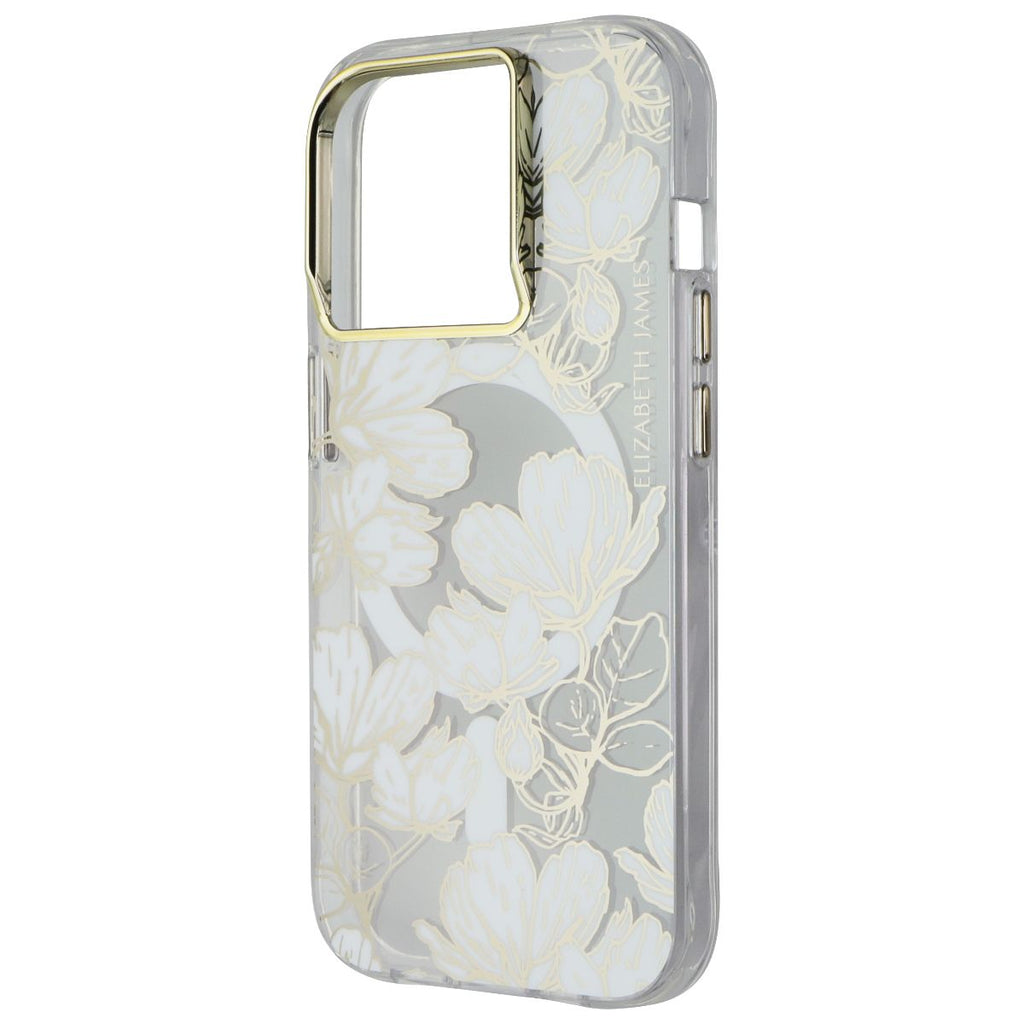 Elizabeth James Case for MagSafe for iPhone 15 Pro - Sunday in Soho Clear/Gold - New