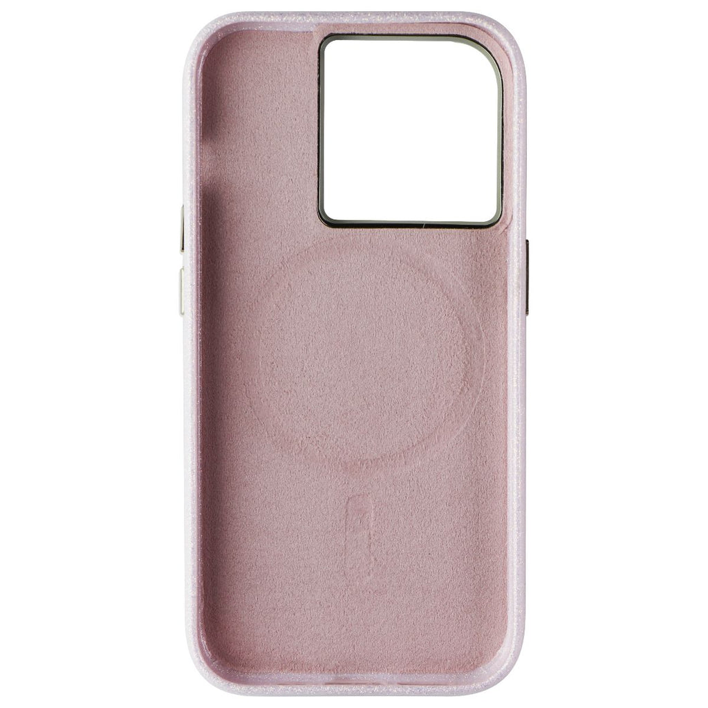 Elizabeth James Glitter Case for MagSafe for Apple iPhone 15 Pro - Blush - New - Image 3
