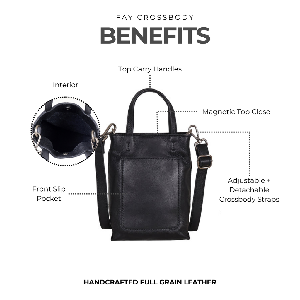 Fay Leather Crossbody - Image 9