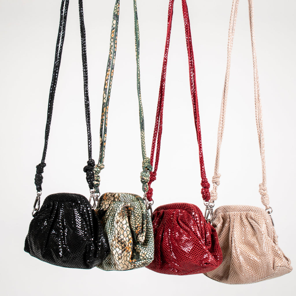 Foil Layla Leather Crossbody Bag - Image 14