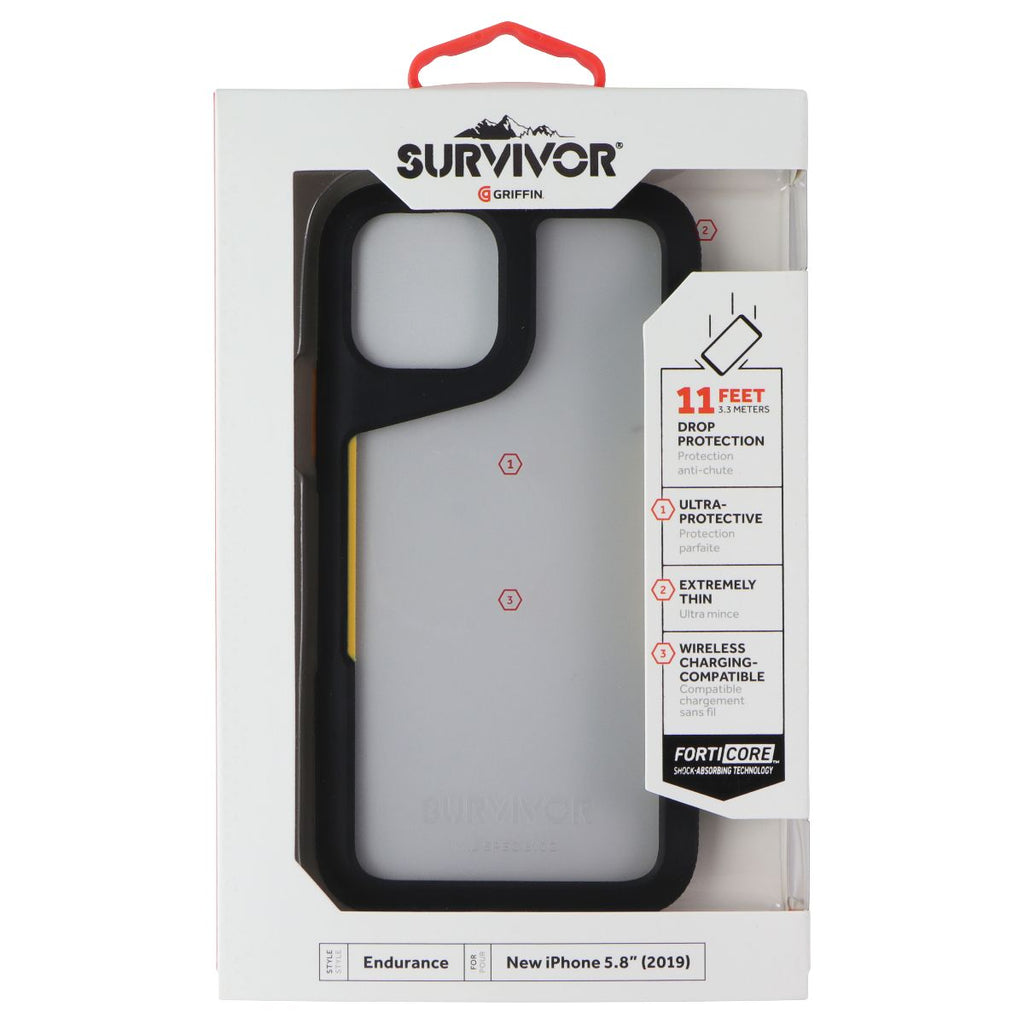 Griffin Survivor Endurance Case for Apple iPhone 11 Pro - Black/Citrus Fruits - New