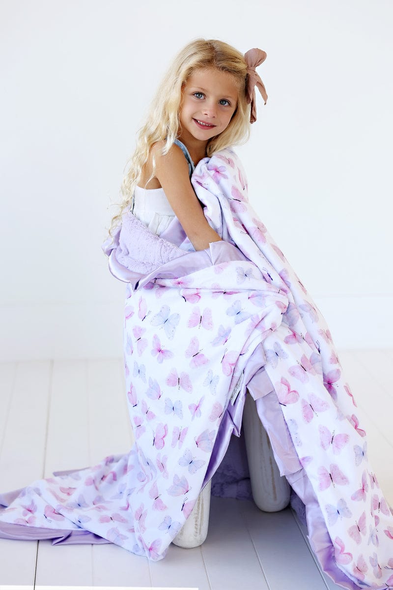 Pastel Butterfly Blanket - Image 2