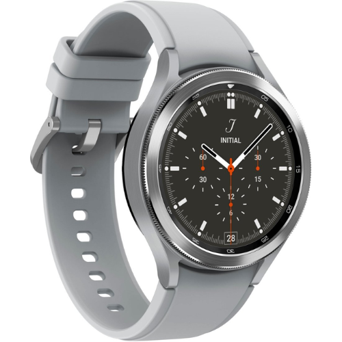 Samsung Galaxy Watch 4 Classic 46MM (GPS) - Silver Stainless Steel - Image 2