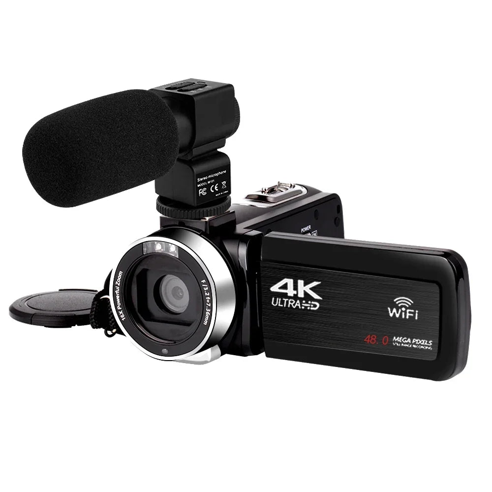 KOMERY 4K WiFi Video Camcorder - Image 9