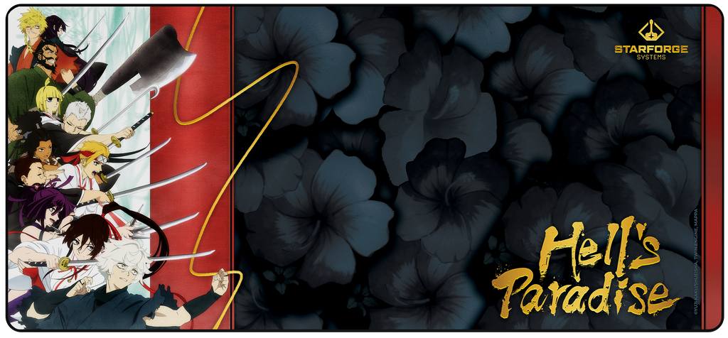 Attack - Hell's Paradise Desk Mat - Image 2